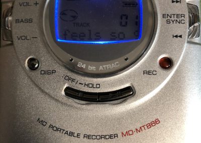 2000 Sharp MD Portable Recorder MD-MT866 - IMG_1113